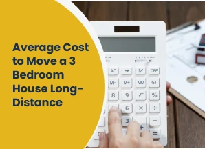 average cost to move a 3 bedroom house long-distance